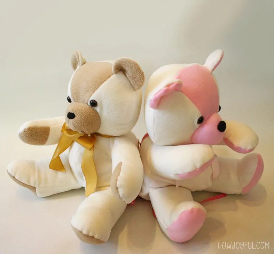 Teddy Bear Sewing Patterns, Printable PDF