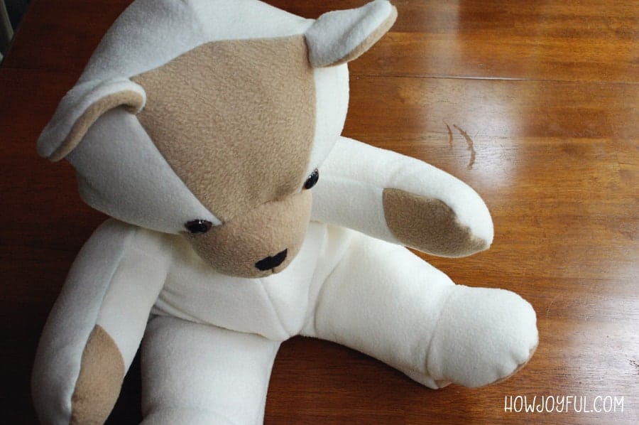 How to make a stuffed bear: The HowJoyful Bear