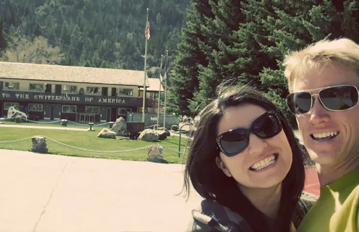 Kenny and i in colorado