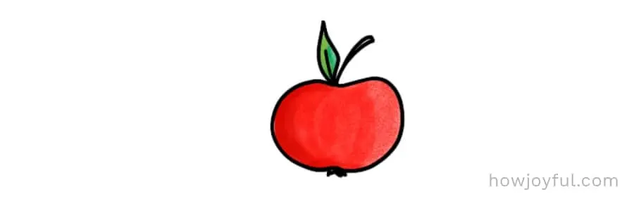 apple drawing