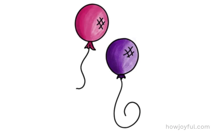 balloon purple