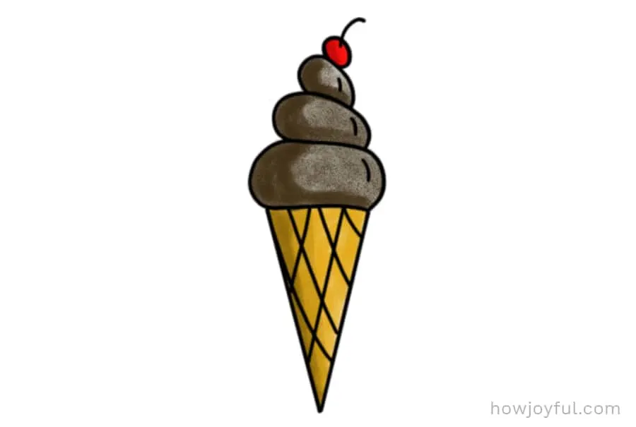 chocolate cone