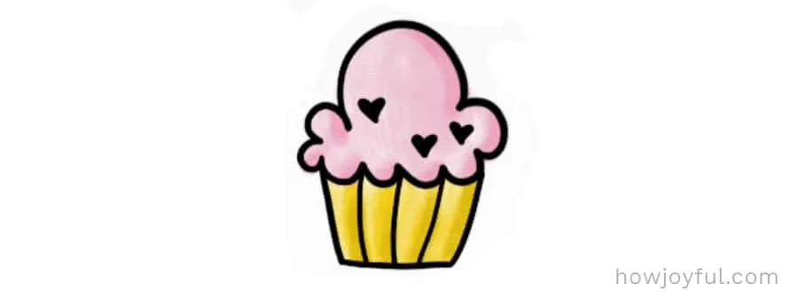 cupcake sketch