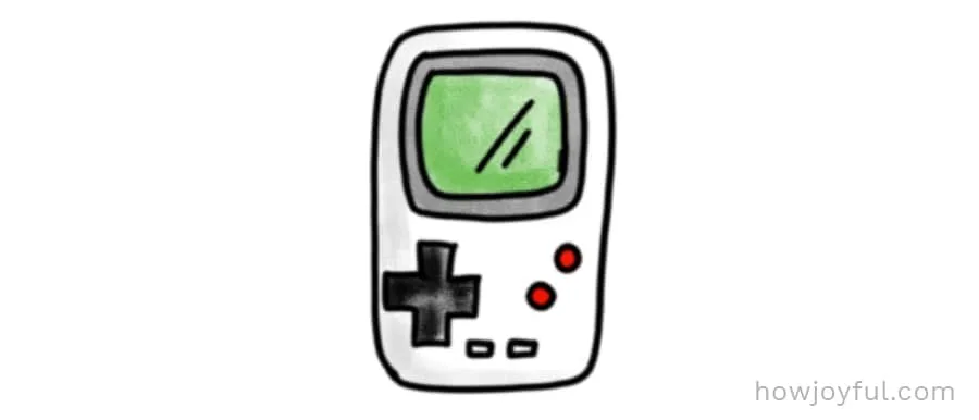 game boy drawing