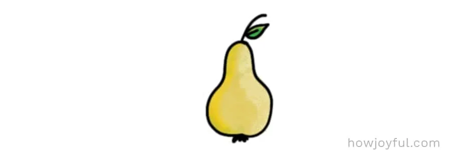 pear sketch