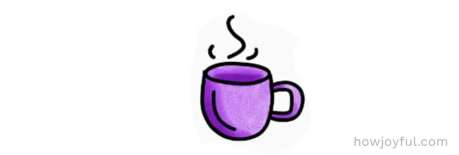 purple cup sketch