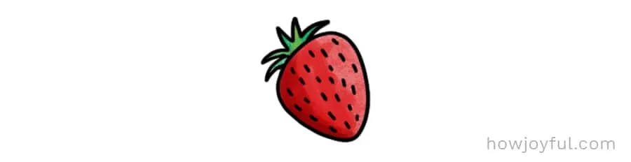 strawberry sketch