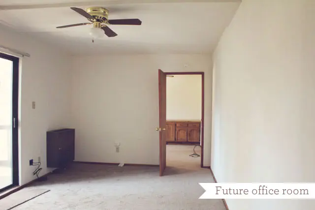 the empty studio