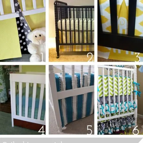 crib skirt tutorials