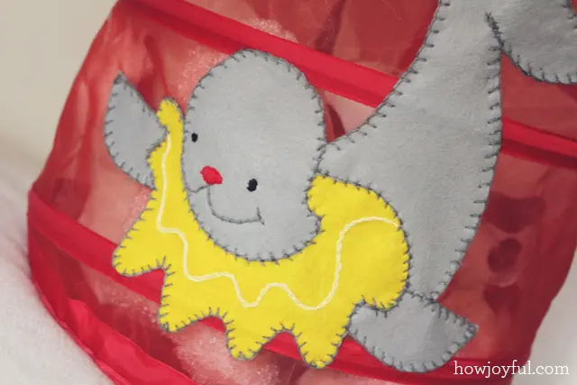 baby toy basket tutorial