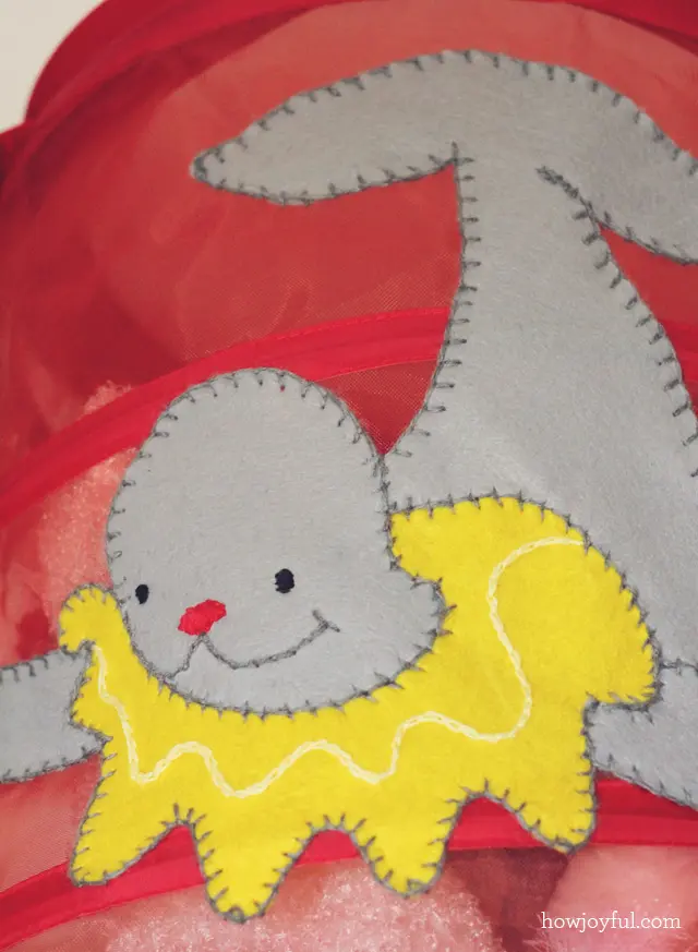 circus seal toy storage