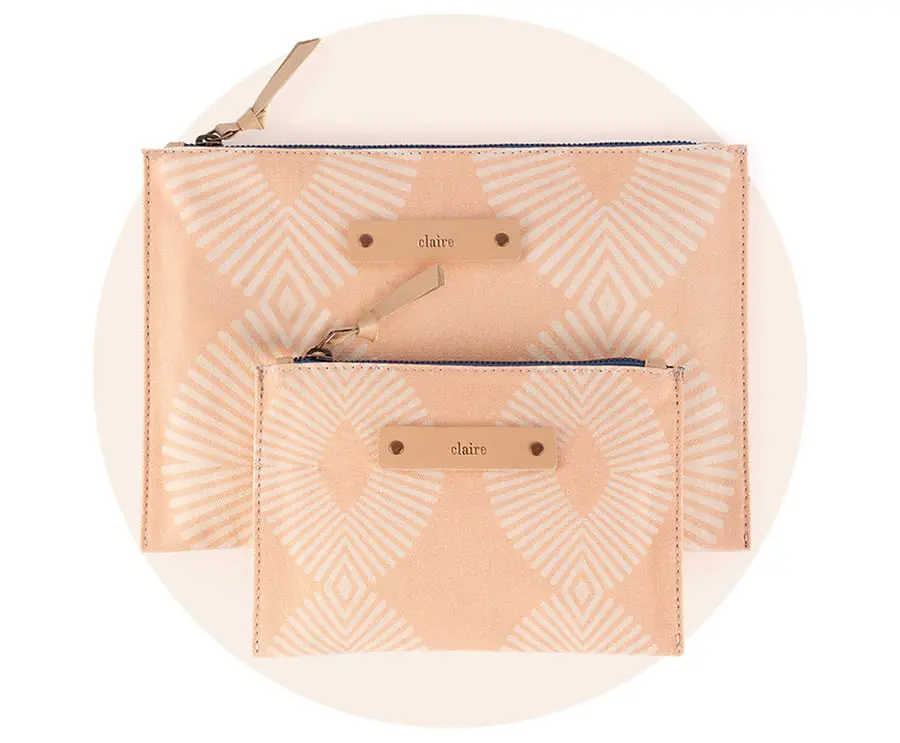 personalized pouch