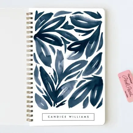 notebook watercolor