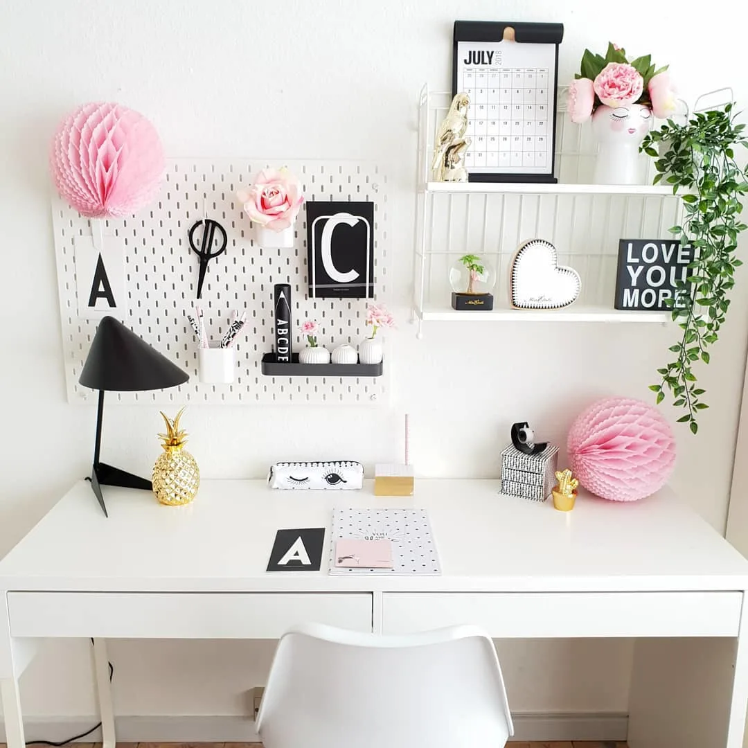 pink details board