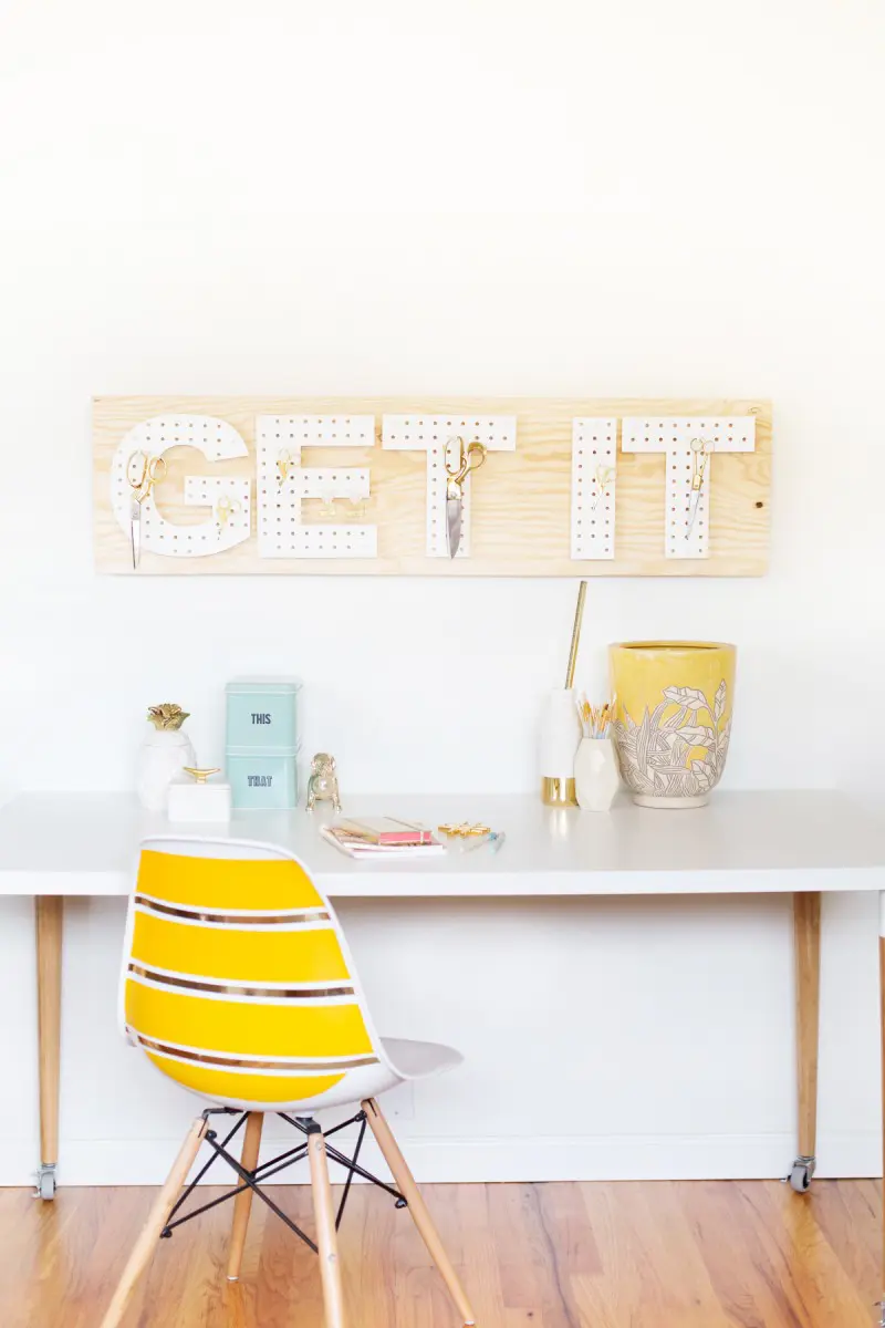 minimal pegboard