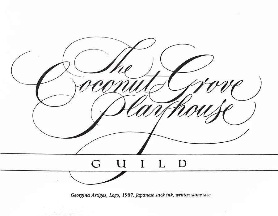 Copperplate example