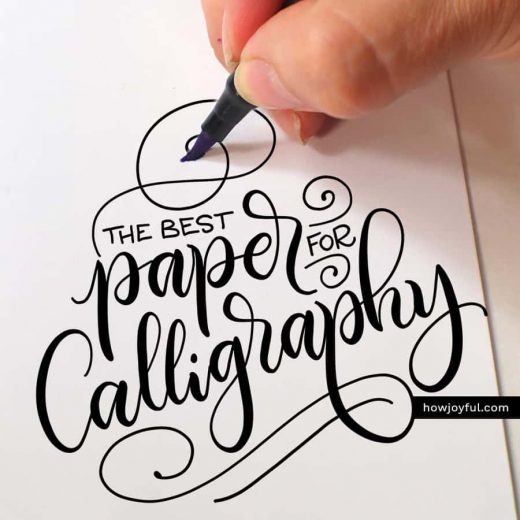 HowJoyful - A creative blog for lettering and calligraphy lovers