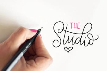 Hand-lettered fonts and workshops