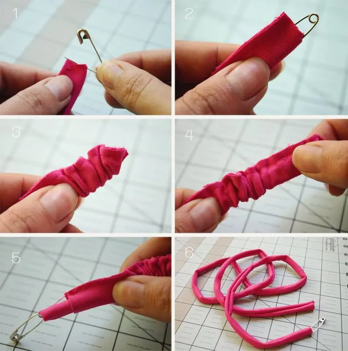the process of making a strap