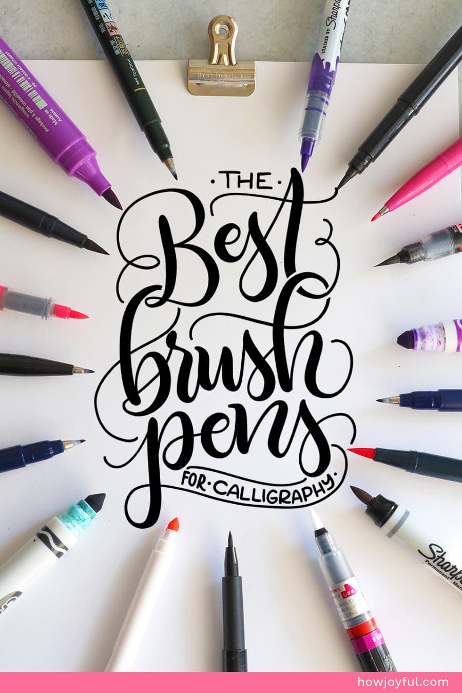 brush pens for beginners