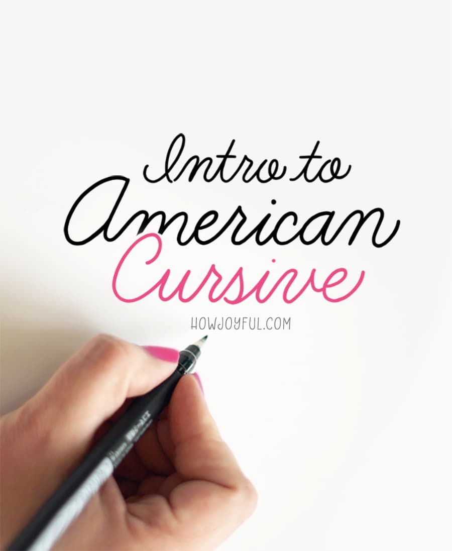 american cursive