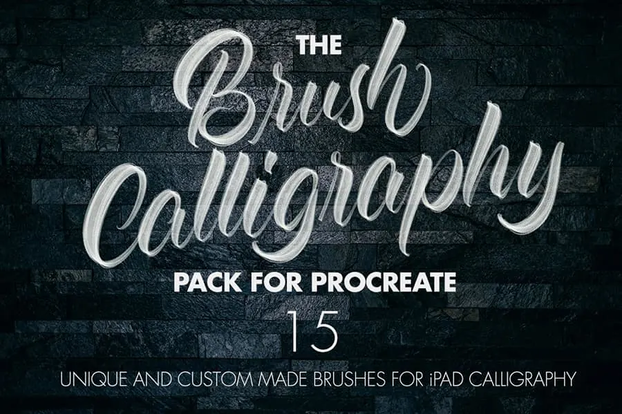 Brush-Calligraphy Procreate Pack
