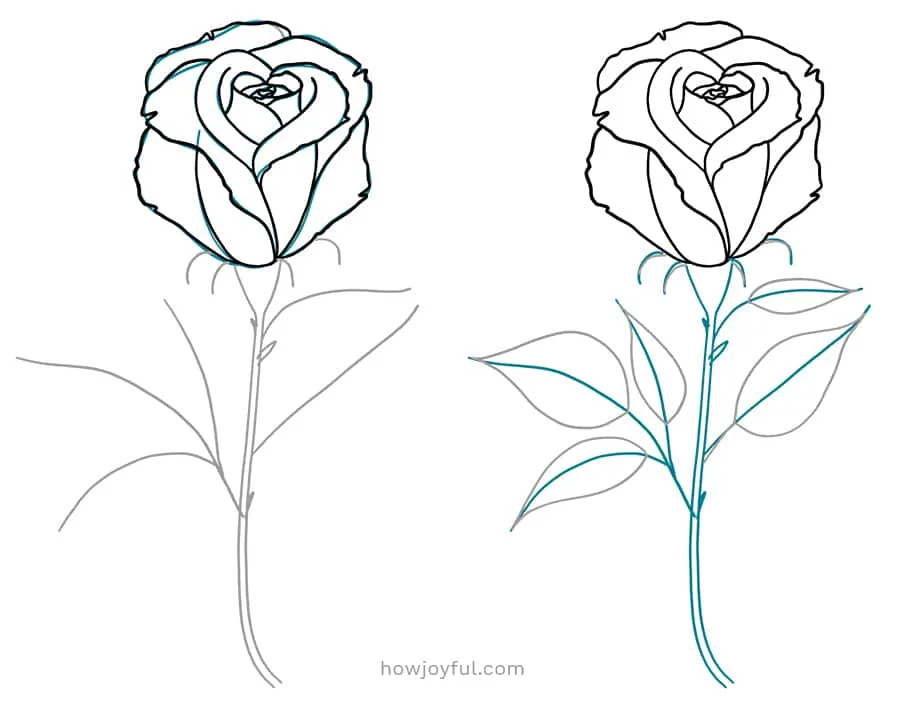 How to Draw a Realistic Rose for Beginners •Art Instruction Blog