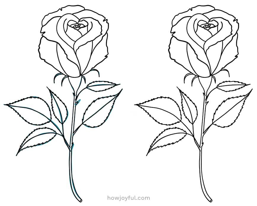 How To Draw A Rose – A Step-by-Step Tutorial – Artlex