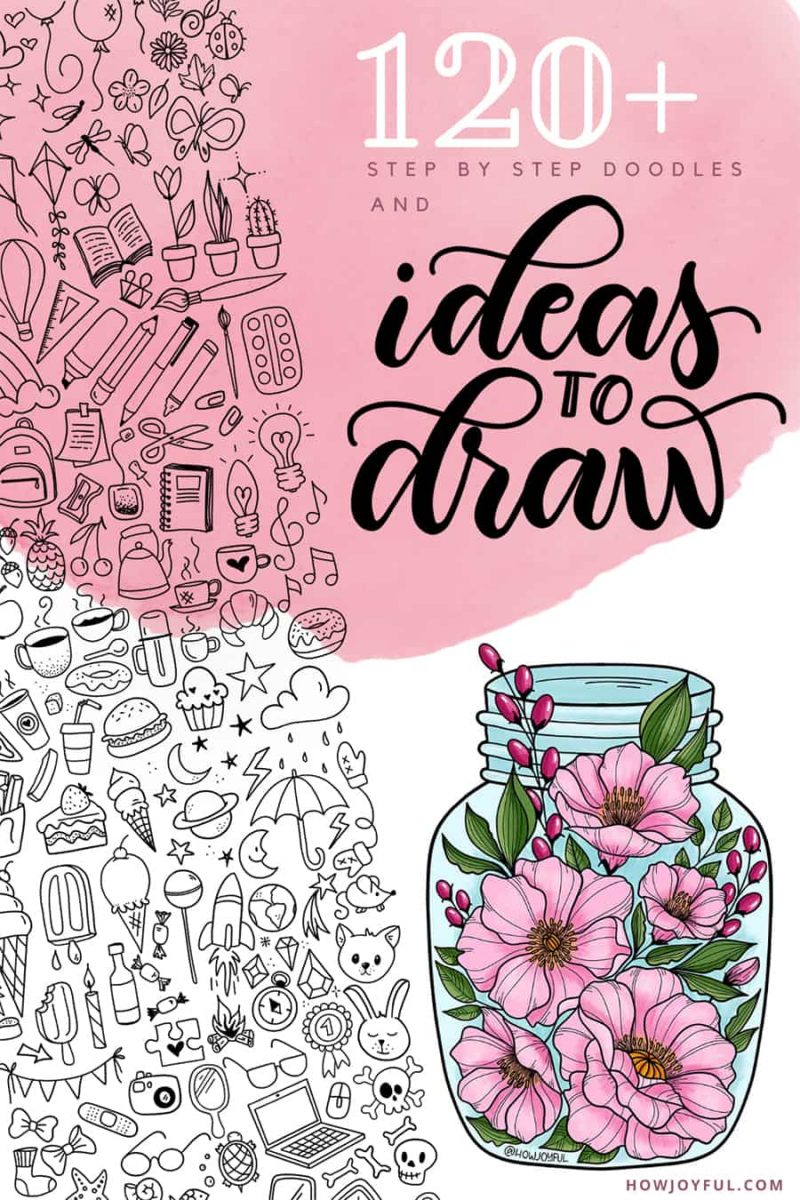 Drawing ideas: Doodles and sketches to add to your journal