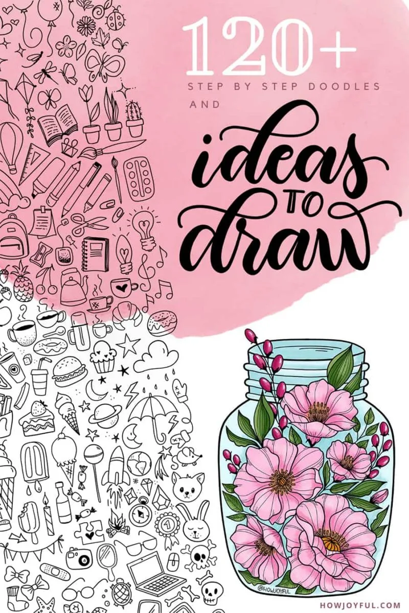 Easy Drawing Ideas for Beginners - She So Healthy