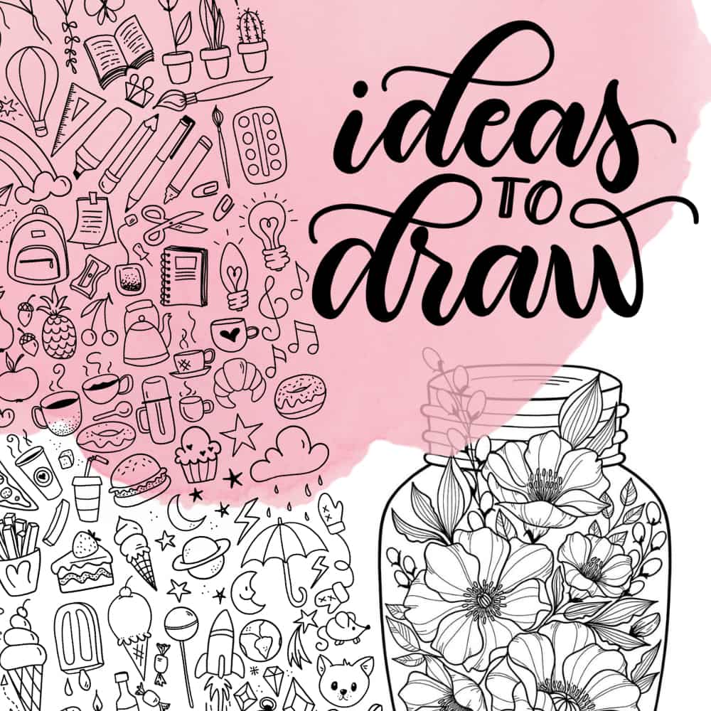 Drawing ideas: Doodles and sketches to add to your journal