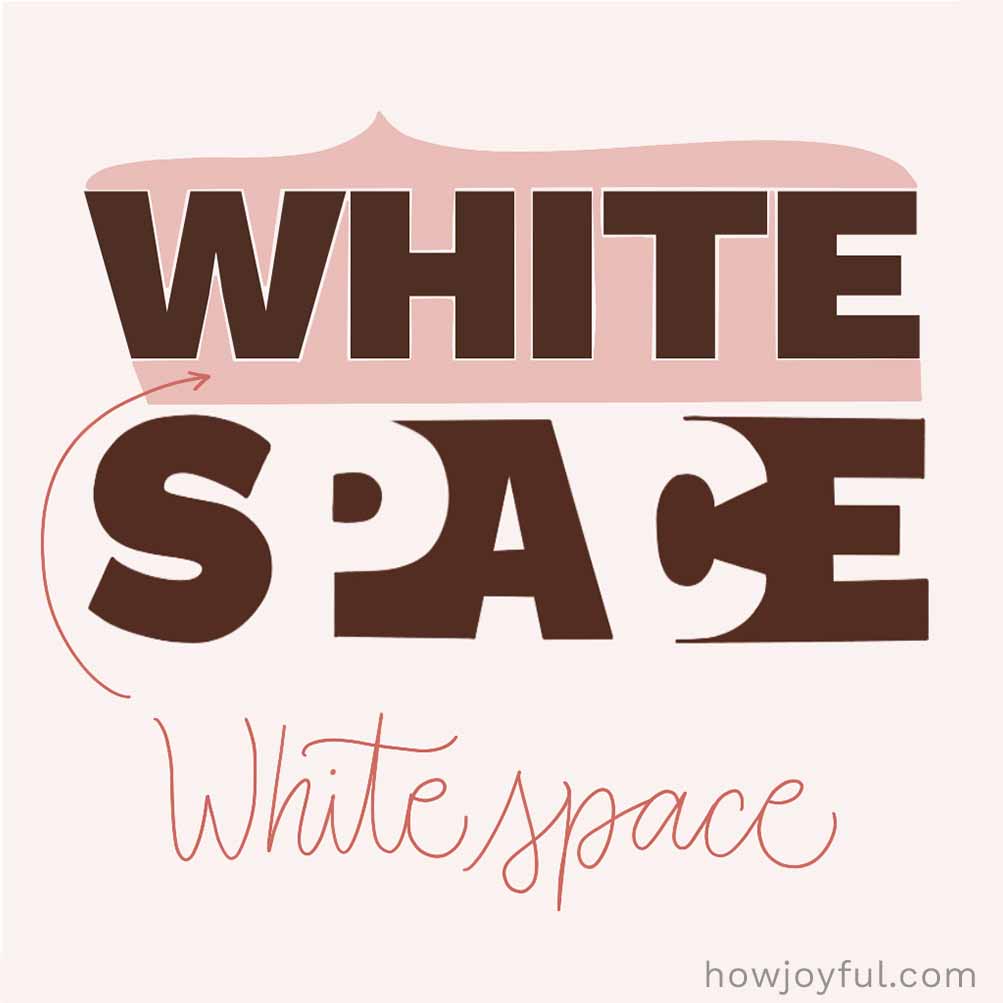 Type glossary White Space